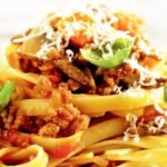 Fettuccine Bolognese